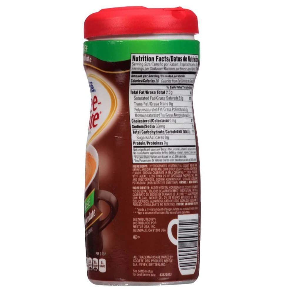 Nestle Sugar Free Chocolate Creme Coffee Mate Image