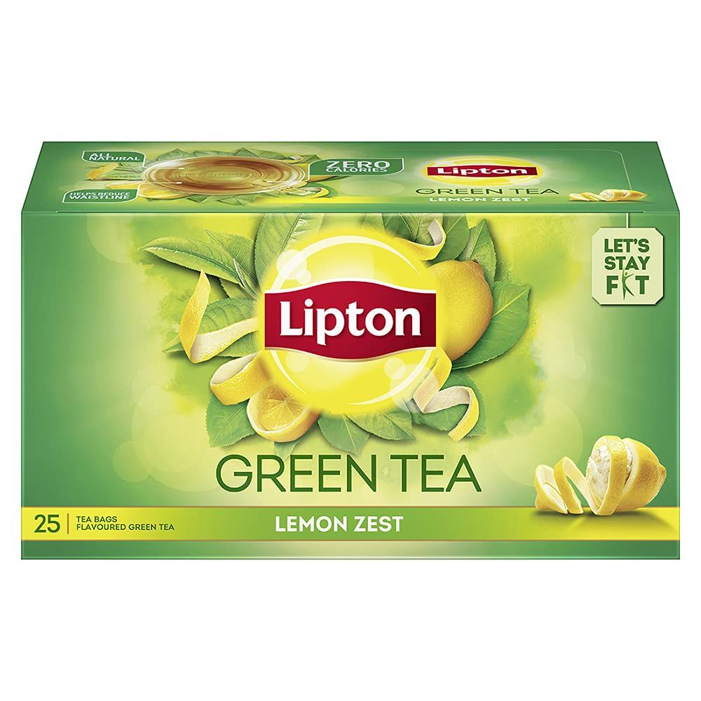 Lipton Lemon Zest Green Tea Image