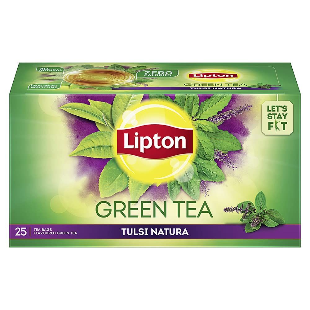 Lipton Tulsi Natural Green Tea Image