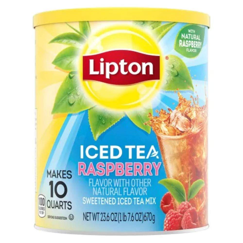 Lipton Raspberry Iced Tea Mix Image