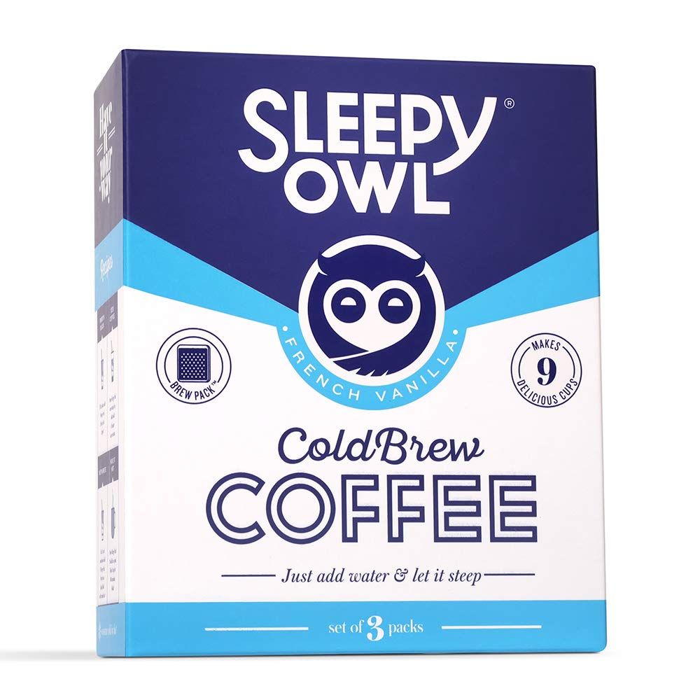 Sleepy Owl Coffee French Vanilla Cold Brew Pack Image