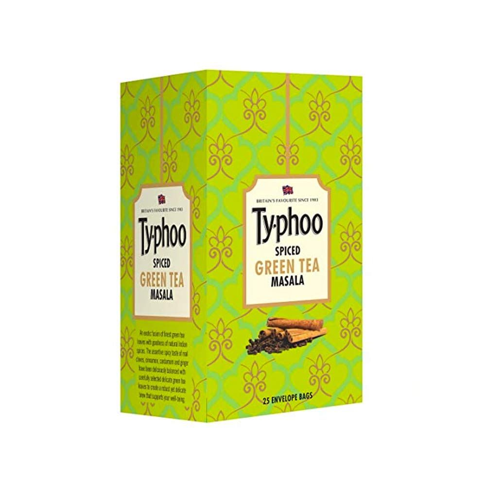 Typhoo Spiced Green Tea Bags Masala Image