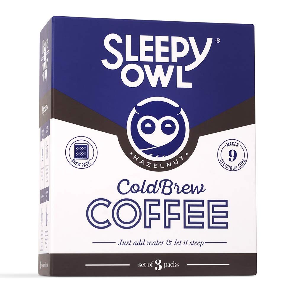 Sleepy Owl Coffee Hazelnut Cold Brew Pack Image