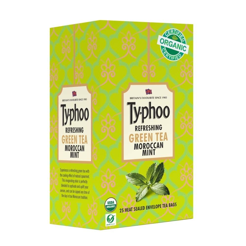 Typhoo Organic Green Tea Moroccan Mint Image