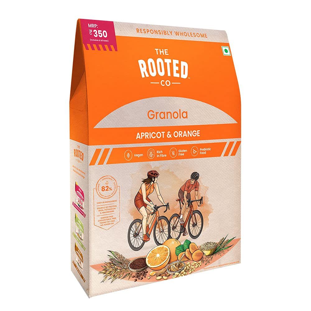 The Rooted Co Apricot & Orange Granola Image
