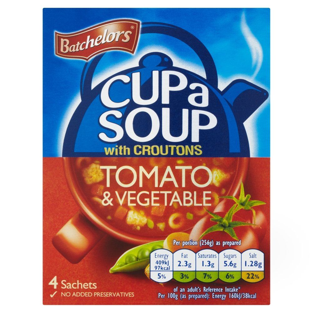 Batchelor's Cup A Soup With Tomato & Vegetable Image