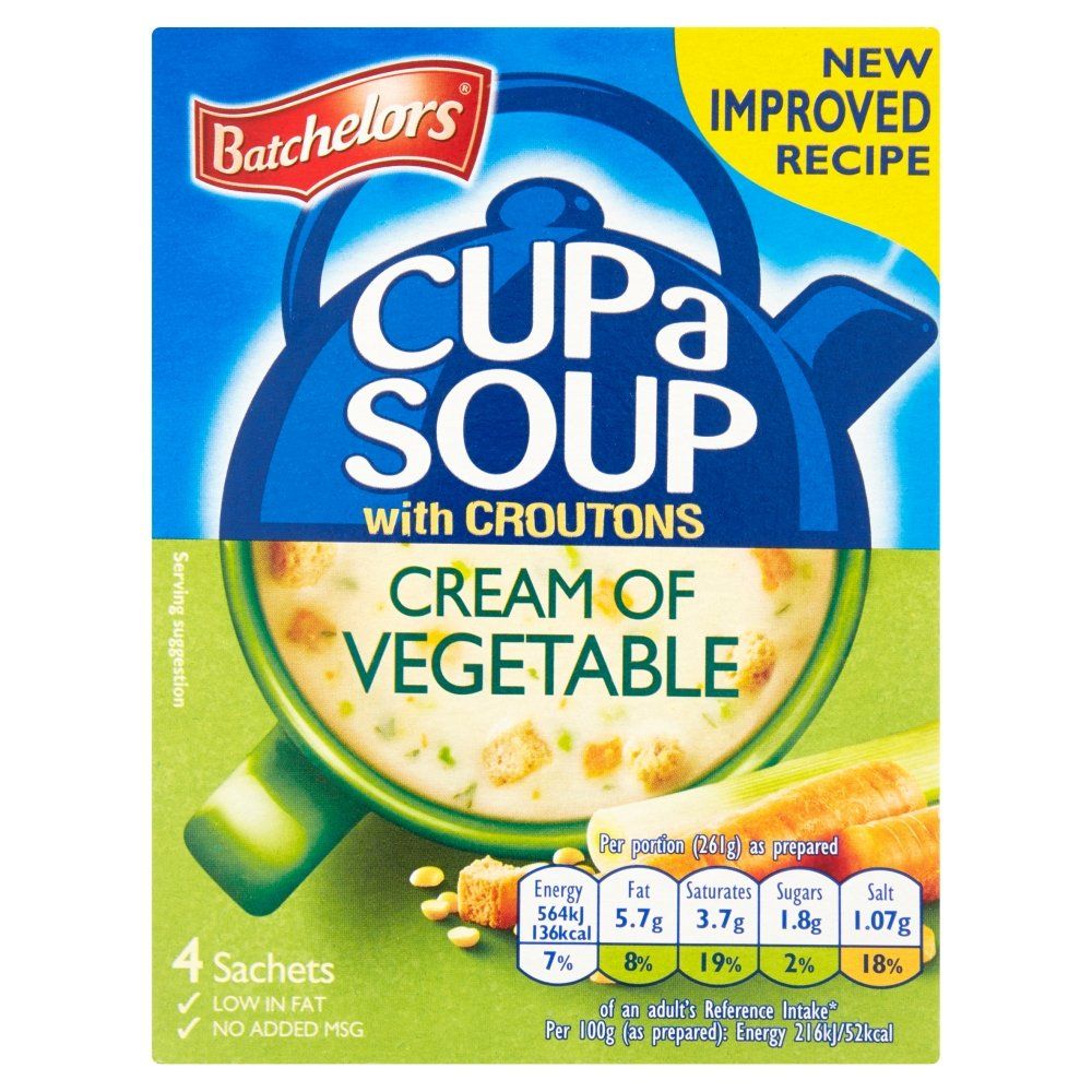 Batchelor's Cup A Soup Cream of Vegetable Image