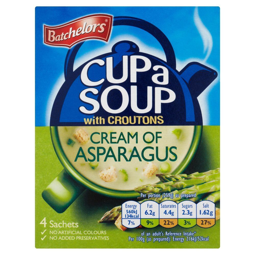 Batchelors Cup A Soup Cream of Asparagus Image