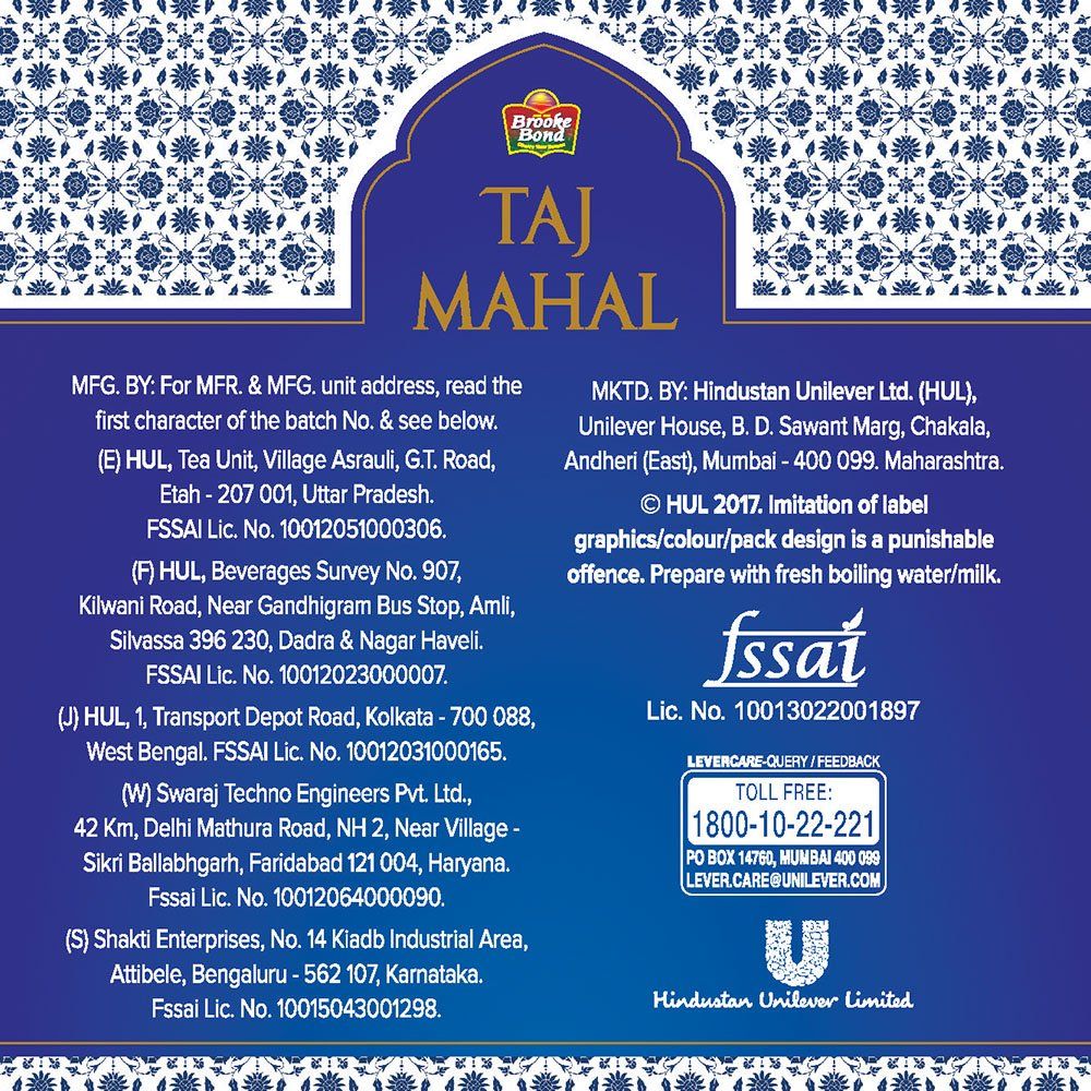 Taj Mahal Tea Image