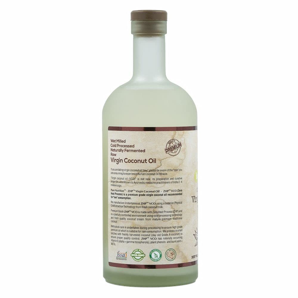 Pure Nutrition Raw Cold Pressed Virgin Coconut Oil Image
