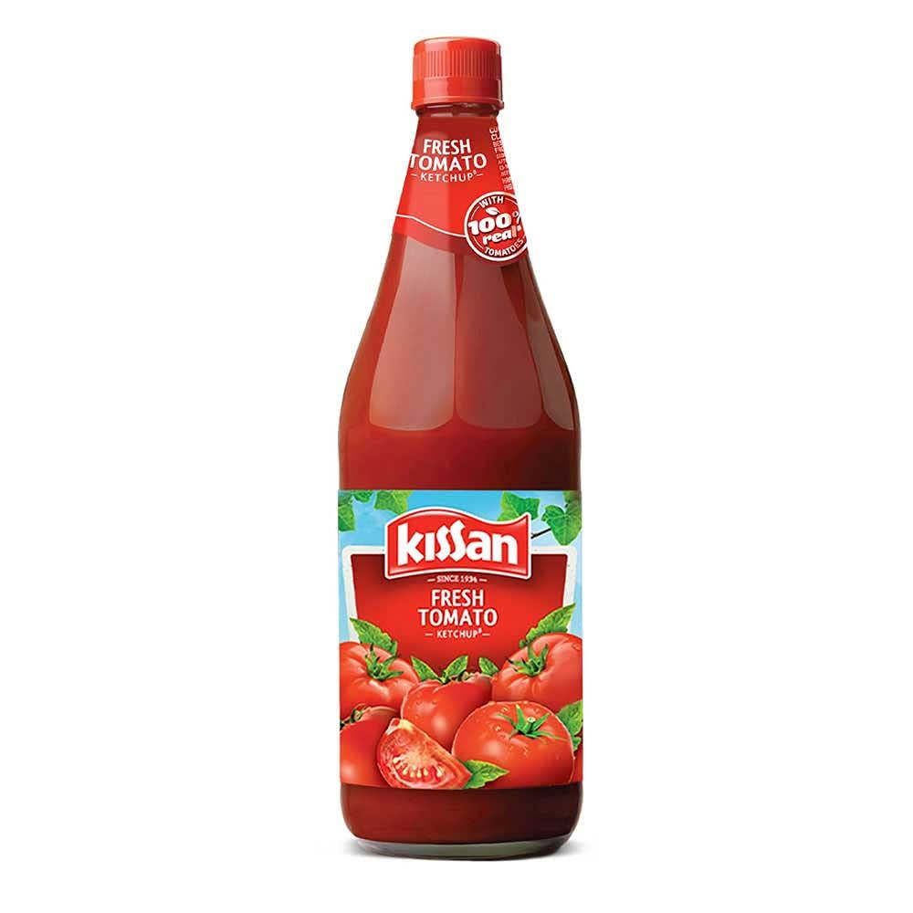 Kissan Fresh Tomato Ketchup Bottle Image
