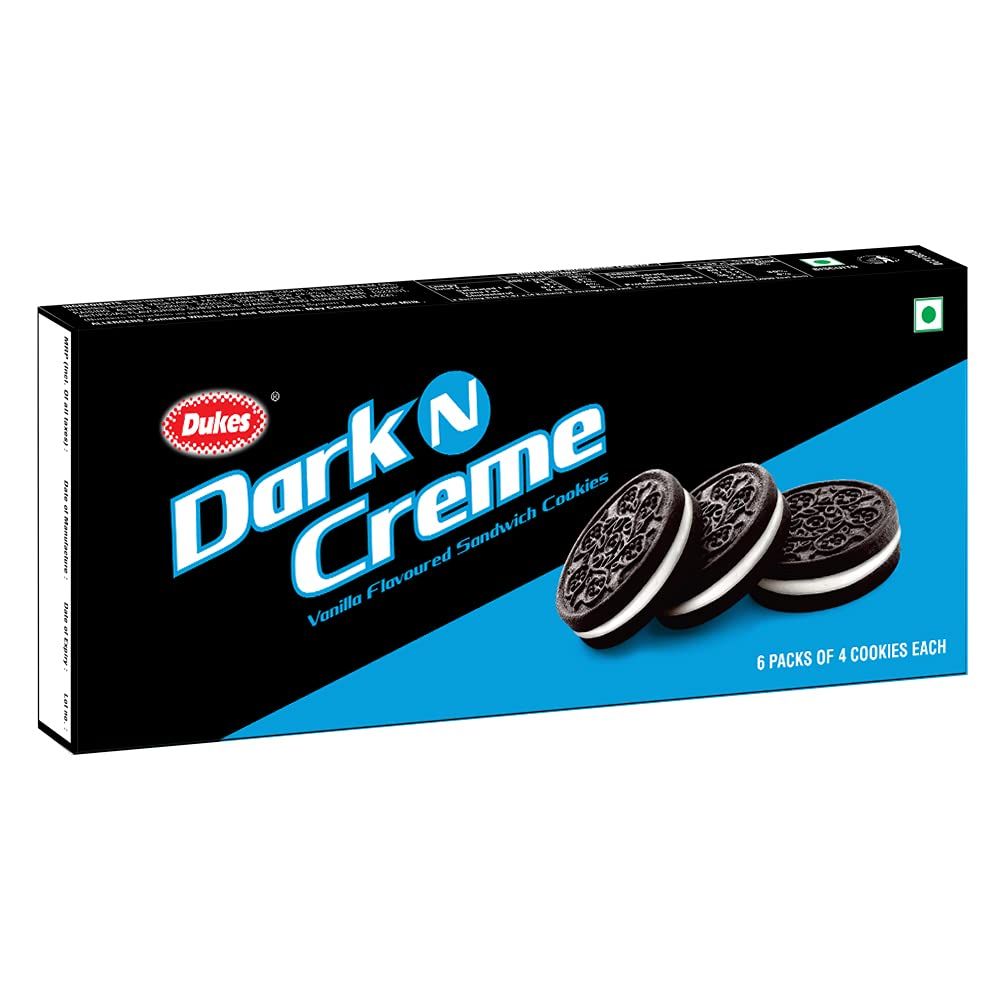 Dukes Dark N Crème Vanilla Biscuit Image