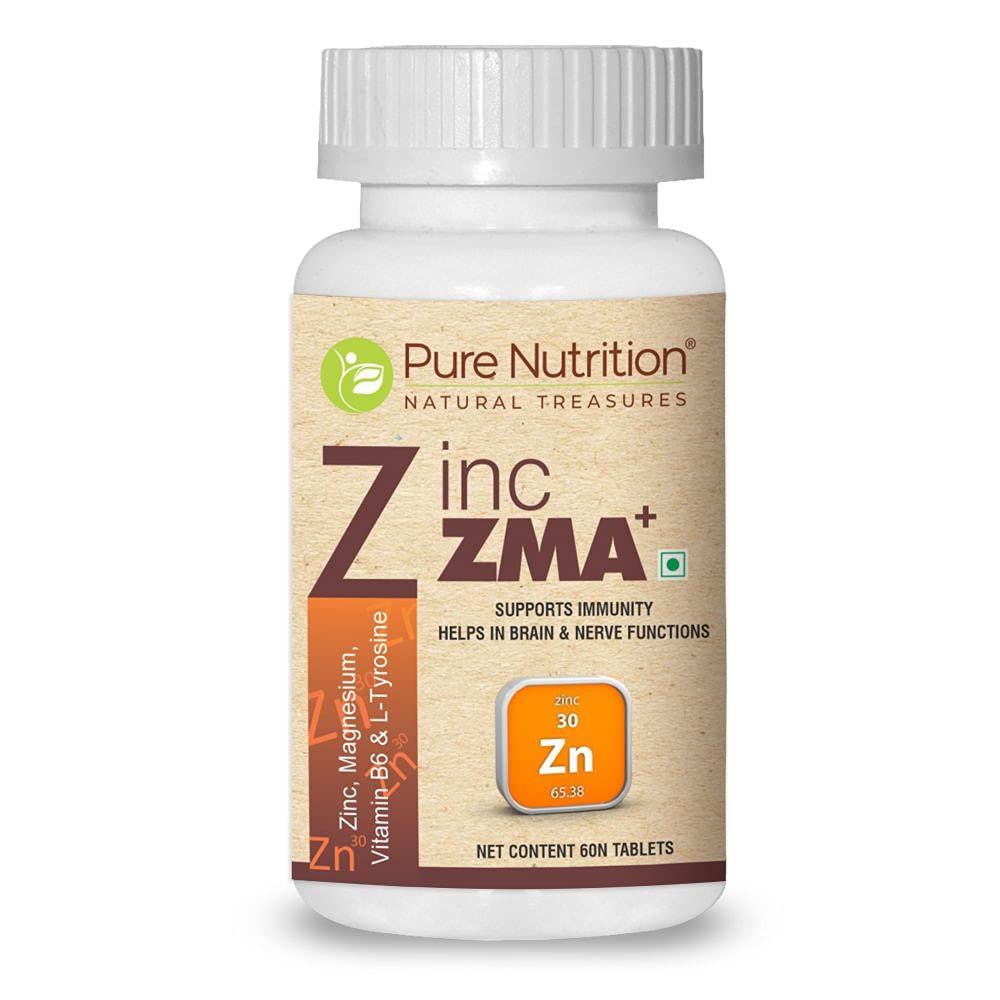Pure Nutrition Zinc ZMA Plus With Zinc Image