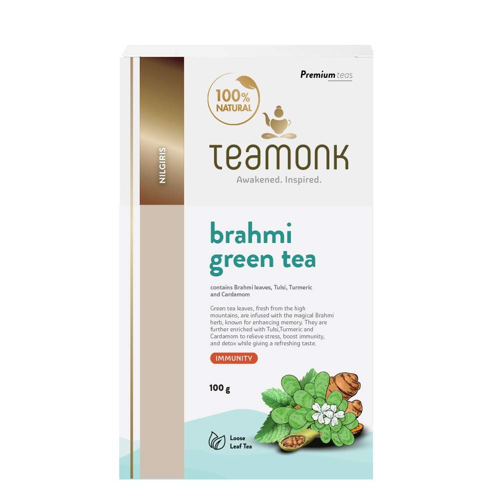 Teamonk Brahmi Green Tea Image