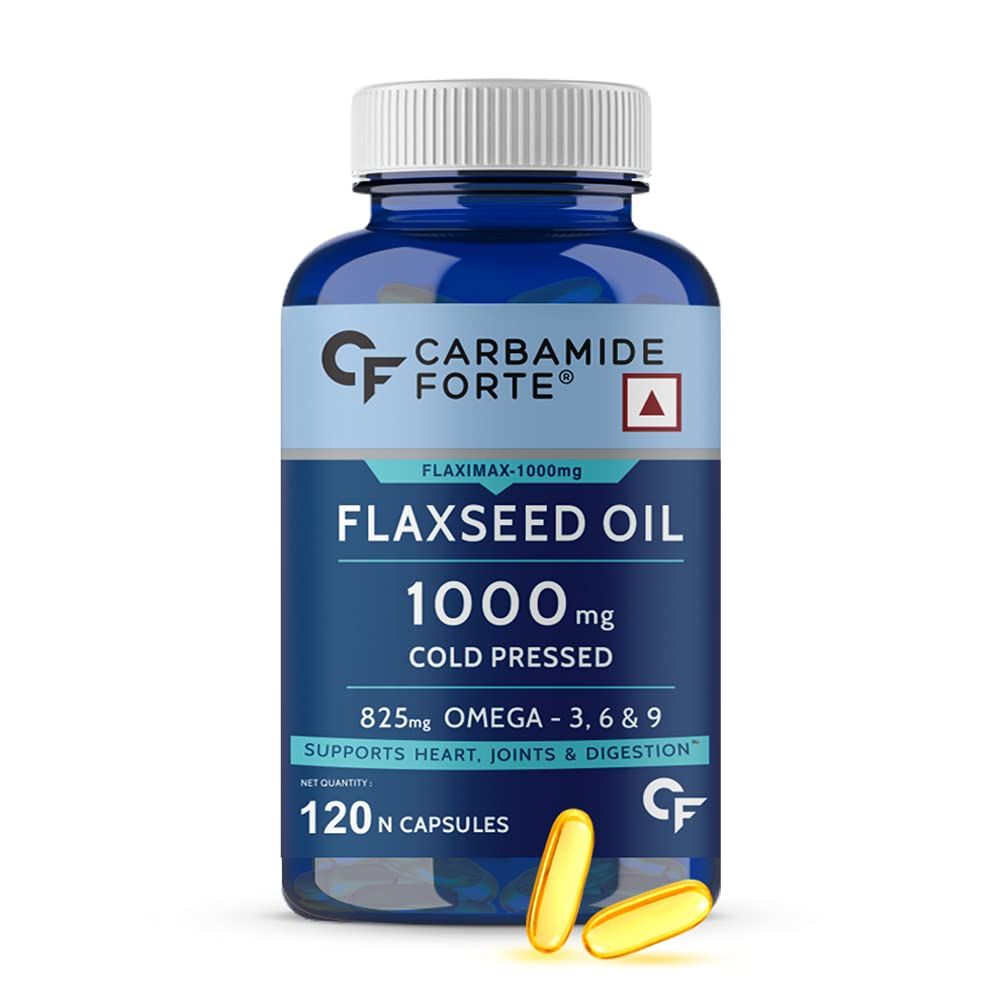 Carbamide Forte Cold Pressed Organic Flaxseed Oil Image
