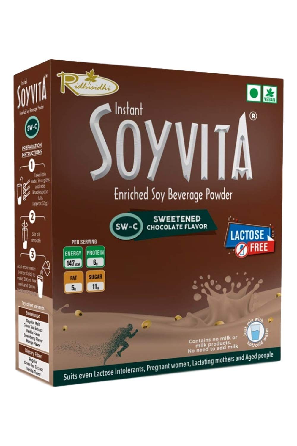 Soyvita Sweetened Chocolate Flavour Image