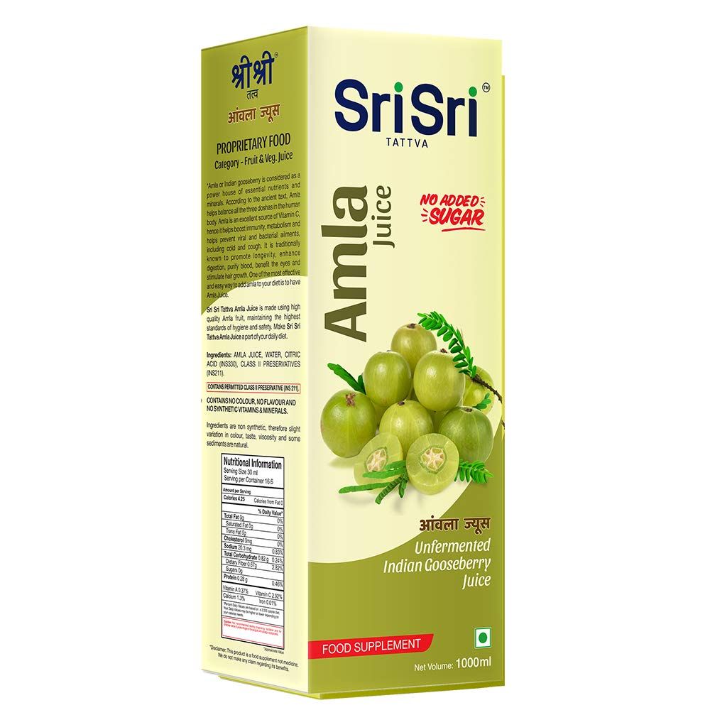 Sri Sri Tattva Amla Juice No Added Sugar Image