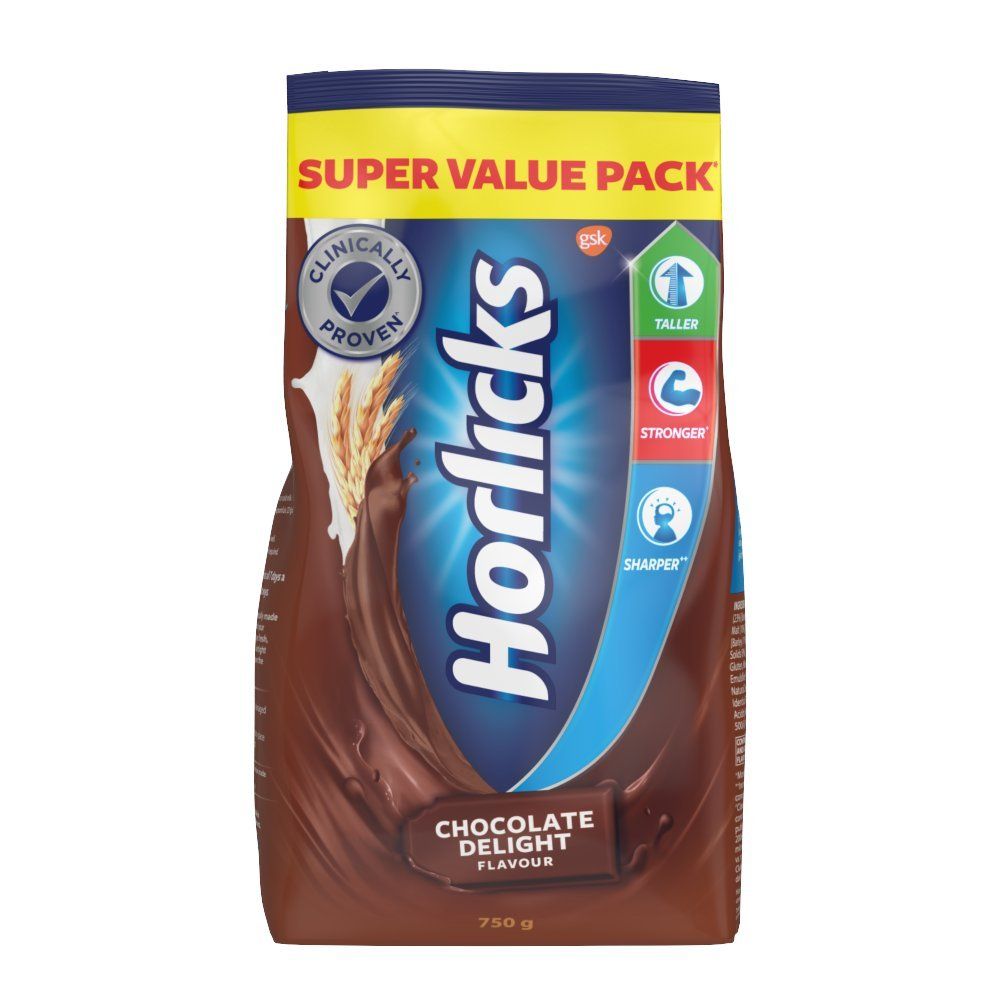 Horlick's Health And Nutrition Drink Chocolate Delight Powder Image
