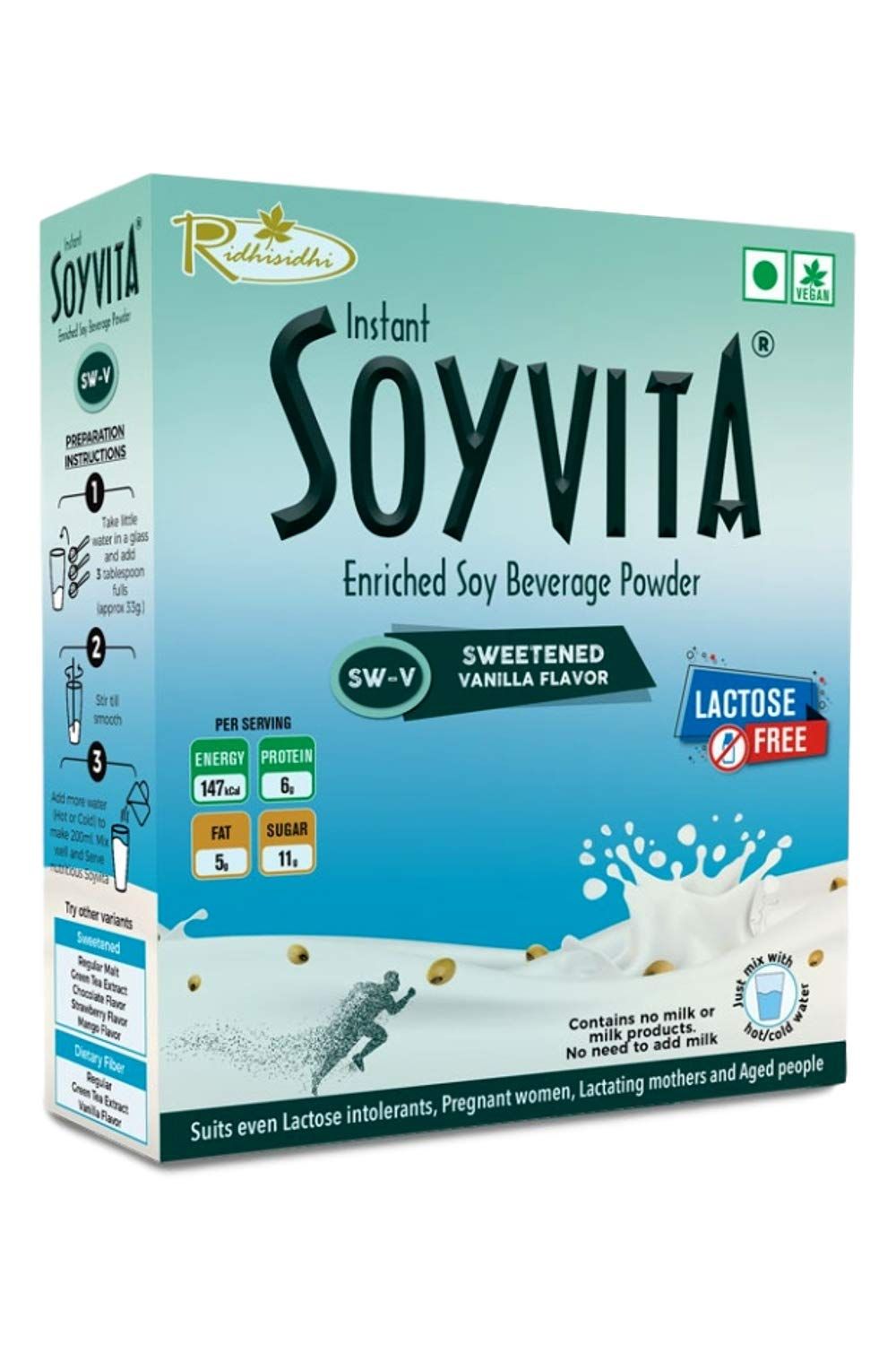 Soyvita Sweetened Vanilla Flavour Image
