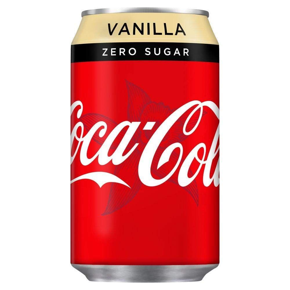 Coca Cola Vanilla Zero Sugar Image