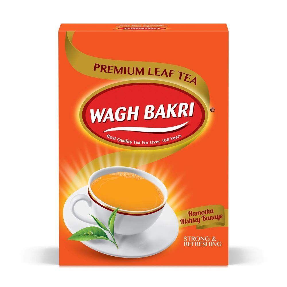 Wagh Bakri Premium Leaf Tea Carton Pack Image
