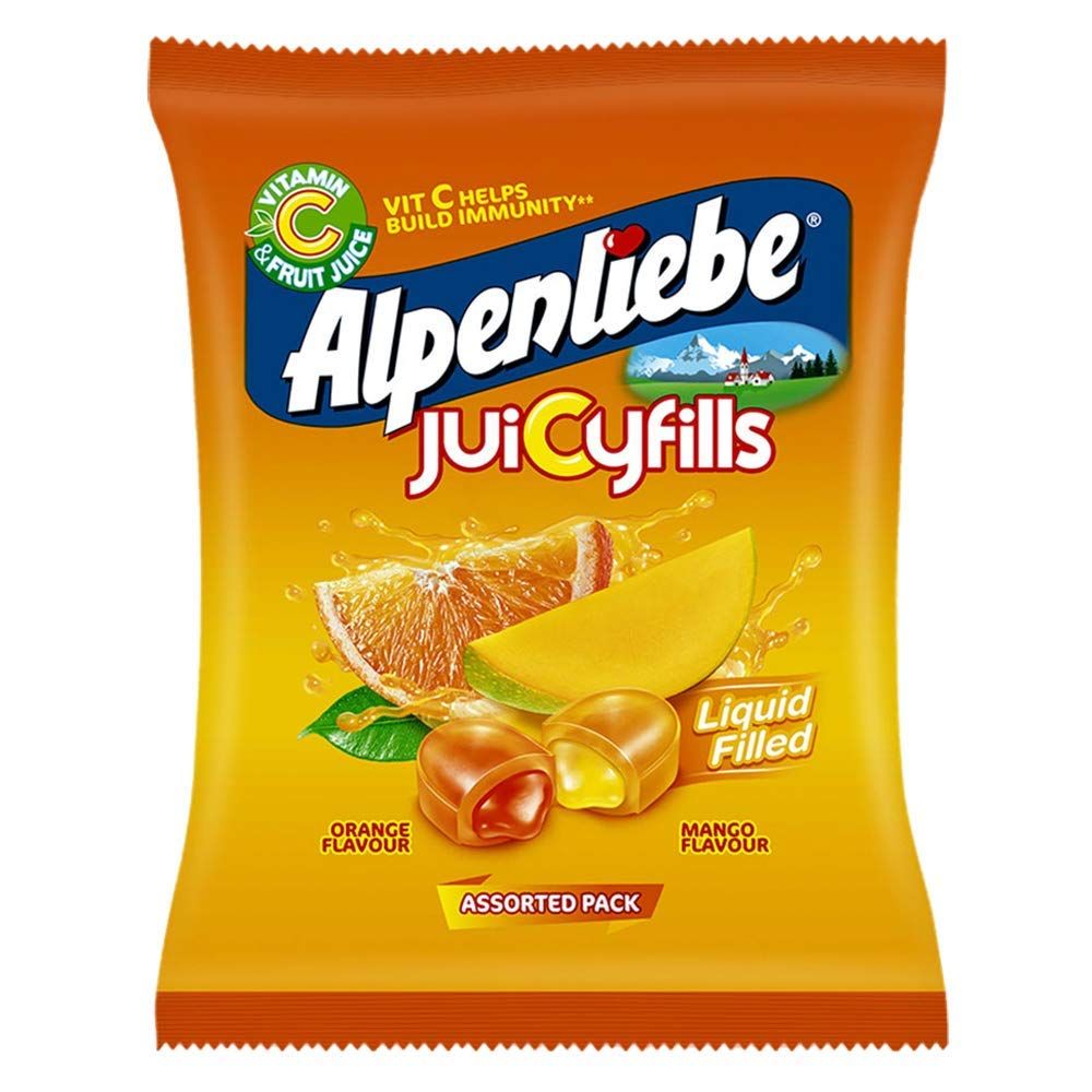 Alpenliebe Juicy Fills Orange & Mango Flavour Image