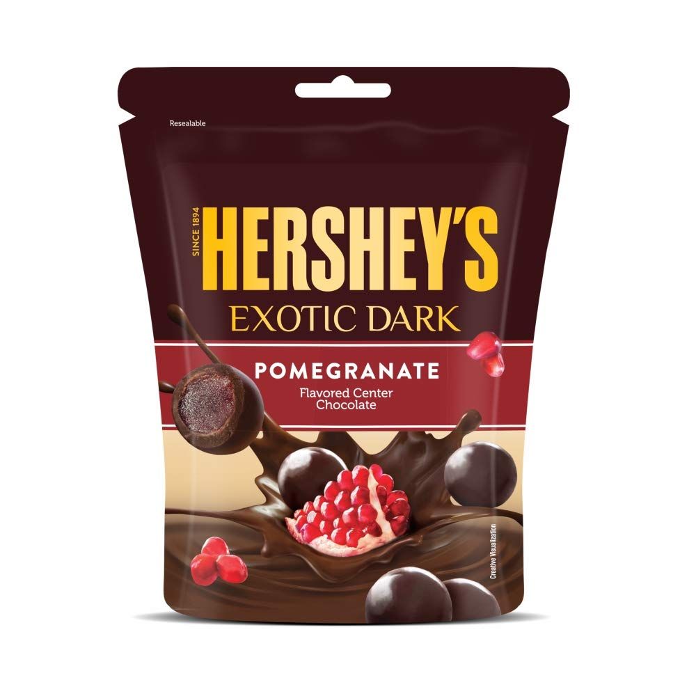 Hershey's Exotic Dark Pomegranate Chocolate Image