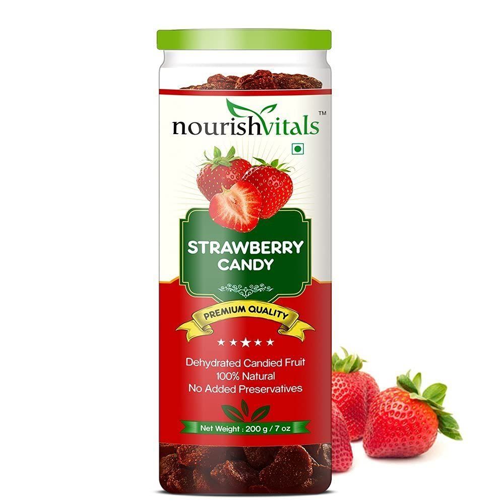NourishVitals Strawberry Dried Fruit Image