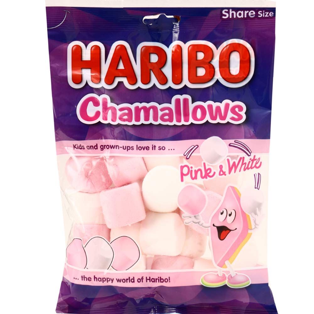 Haribo Chamallows Pink & White Image