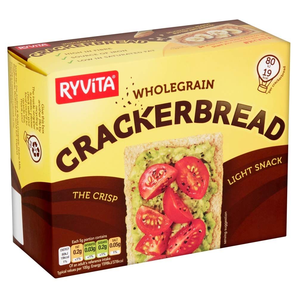 Ryvita Whole Grain CrackerBread Crisp & Light Snacks Image