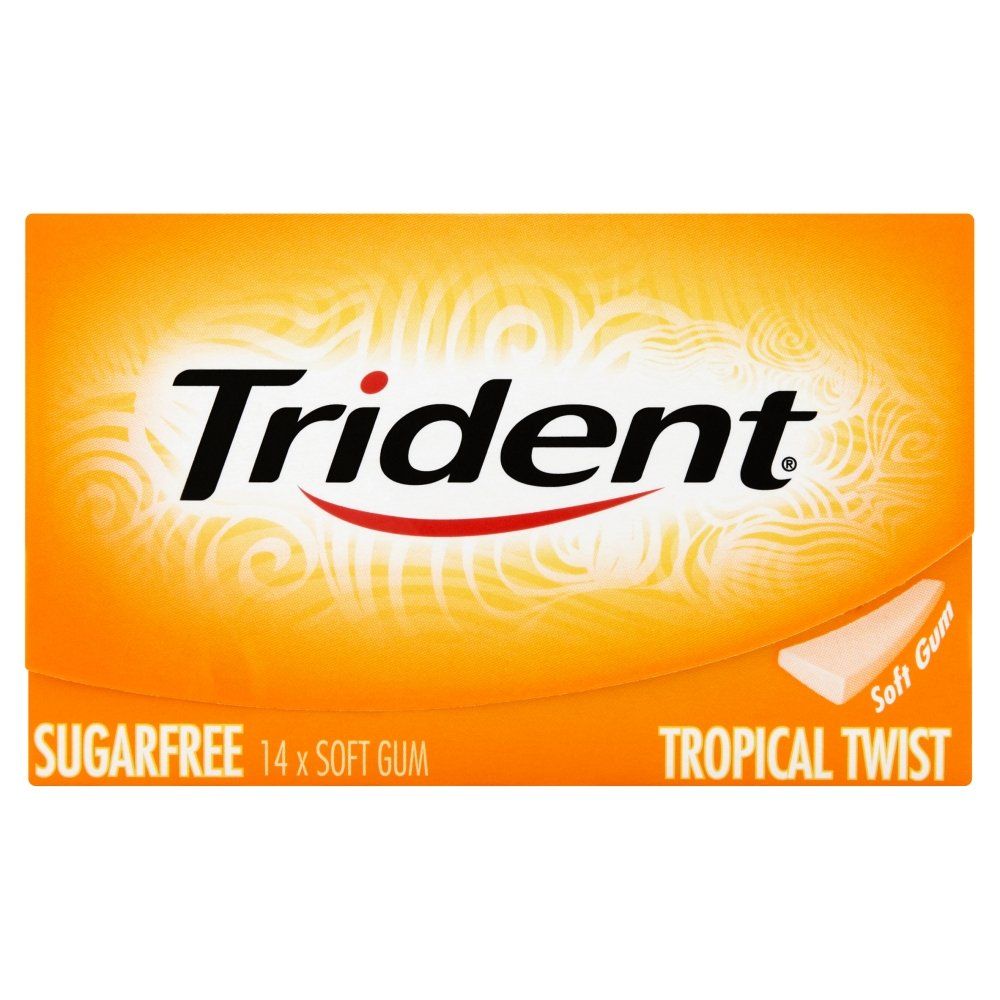 Trident Tropical Twist Sugar Free Gum Image