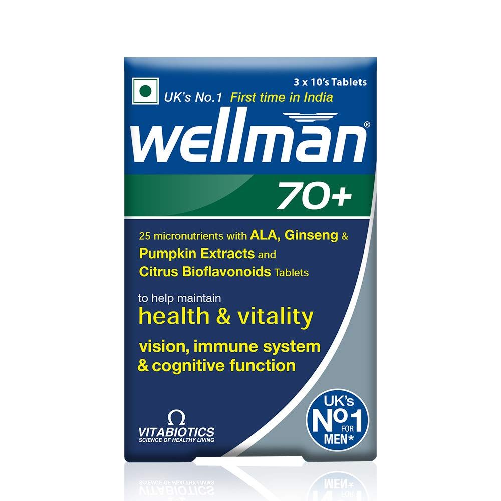 Wellman 70+ Health Supplements Image