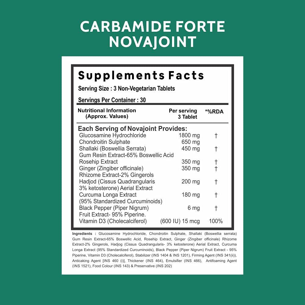 Carbamide Forte Joint Support Supplement Image