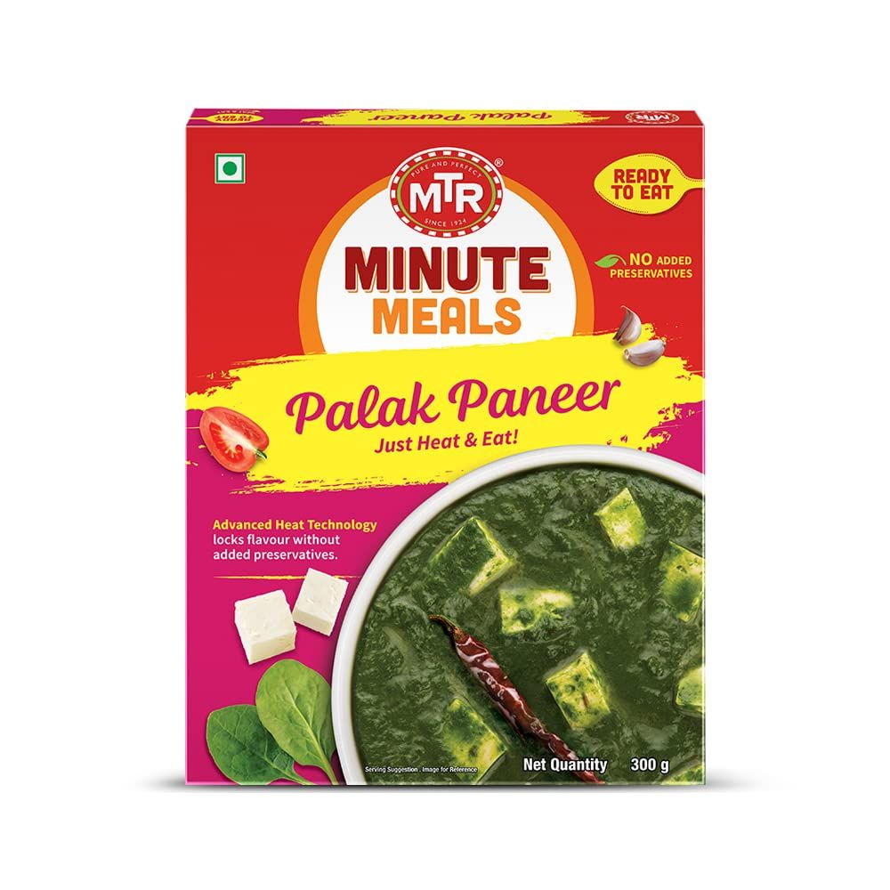 MTR Minute Meals Palak Paneer Image