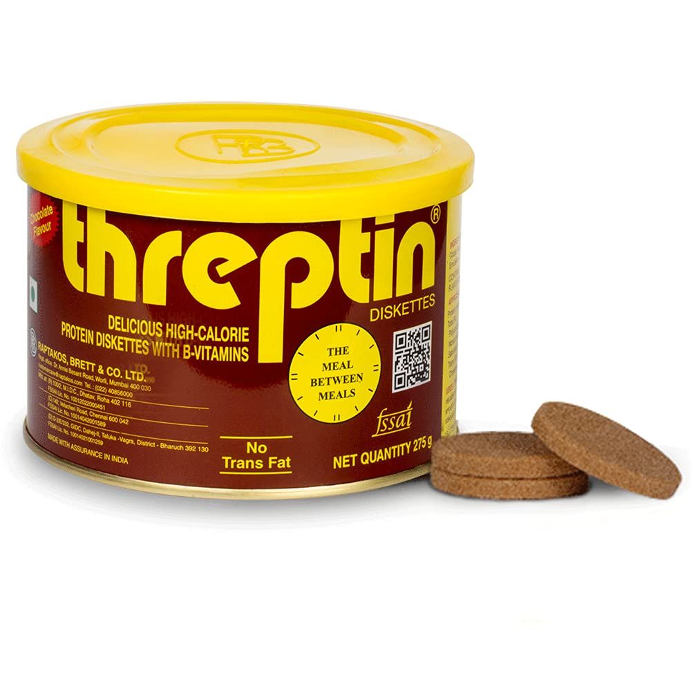 THREPTIN Diskettes Protein Biscuit High Calorie Supplement Image