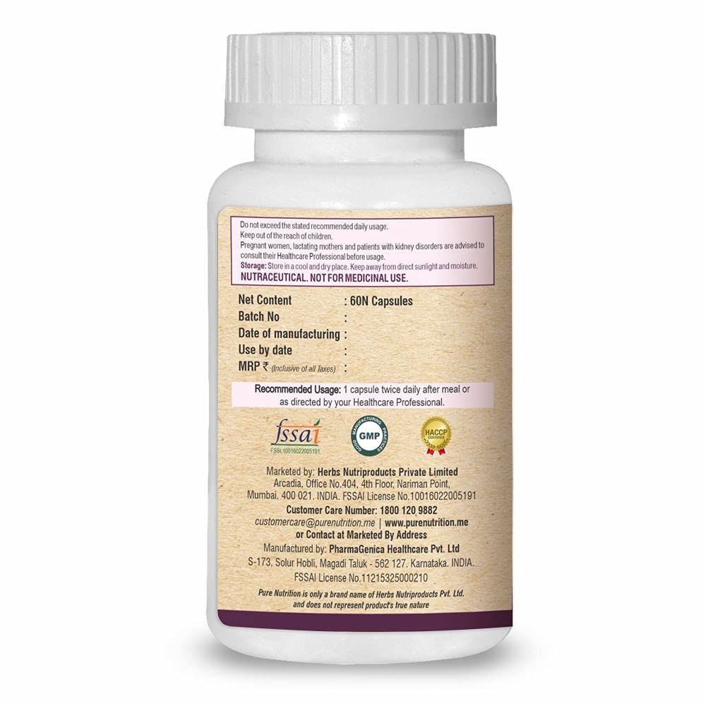 Pure Nutrition Detox Liver Milk Thistle Ultra Capsules Image