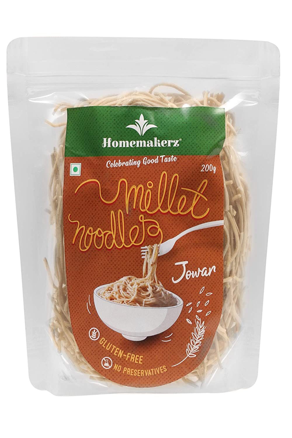 Homemakerz Jowar Millet Noodles Image