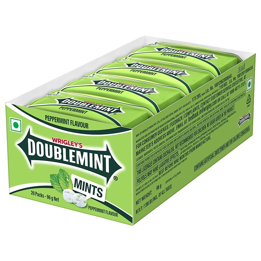 Wrigleys Doublemint Peppermint Thinmints Image