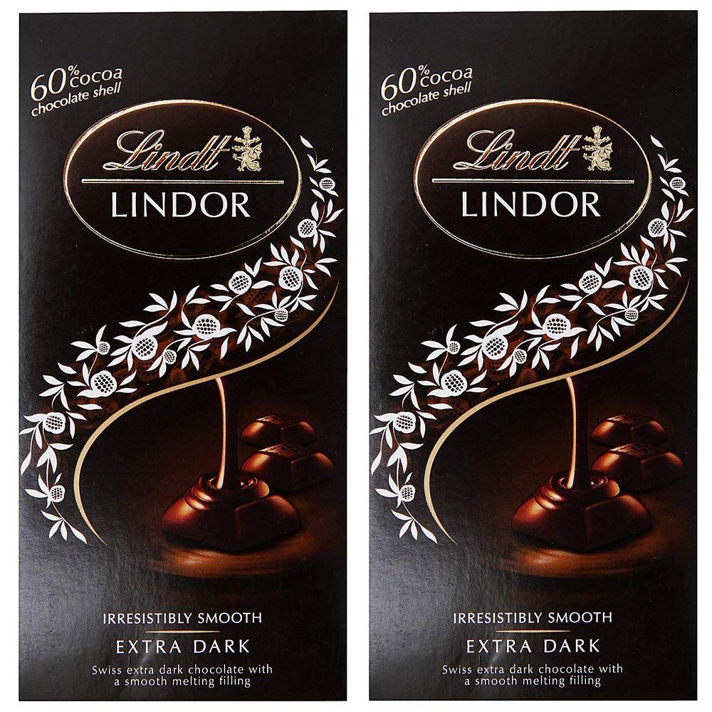 Lindt Lindor Smooth Extra Dark Chocolate Image