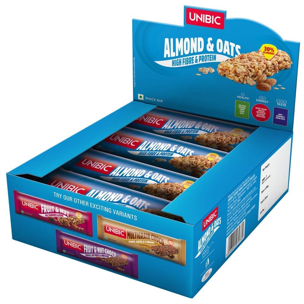 Unibic Almond & Oats Bar Image