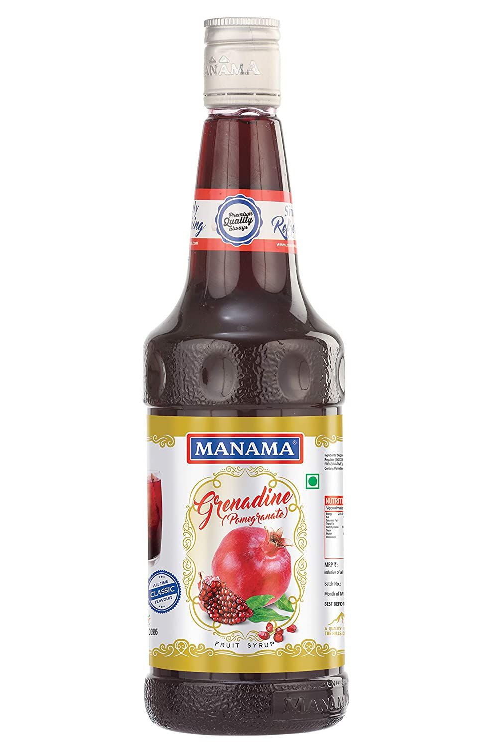 Manama Grenadine Fruit Flavoured Syrup Image