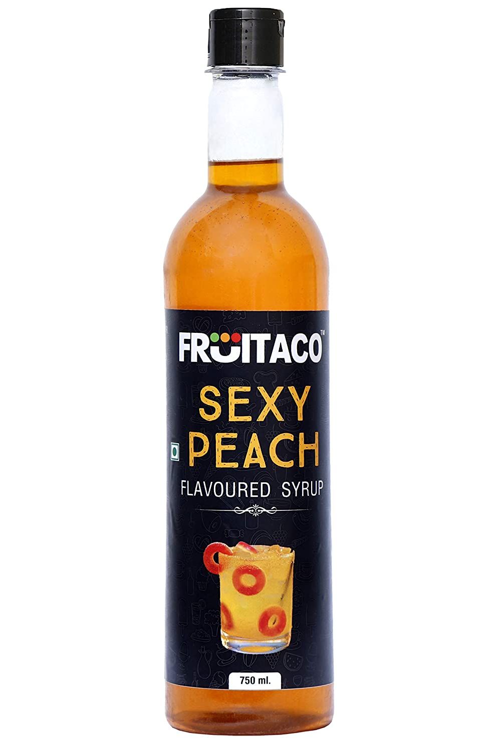 Fruitaco Mocktail Syrup Peach Image