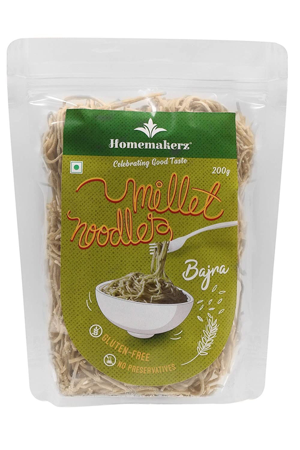 Homemakerz Bajra Millet Noodles Image
