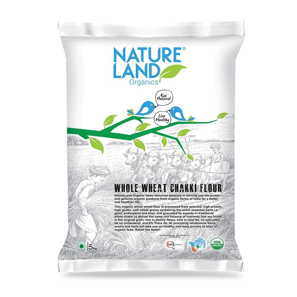 Natureland Organic Whole Wheat Flour Image