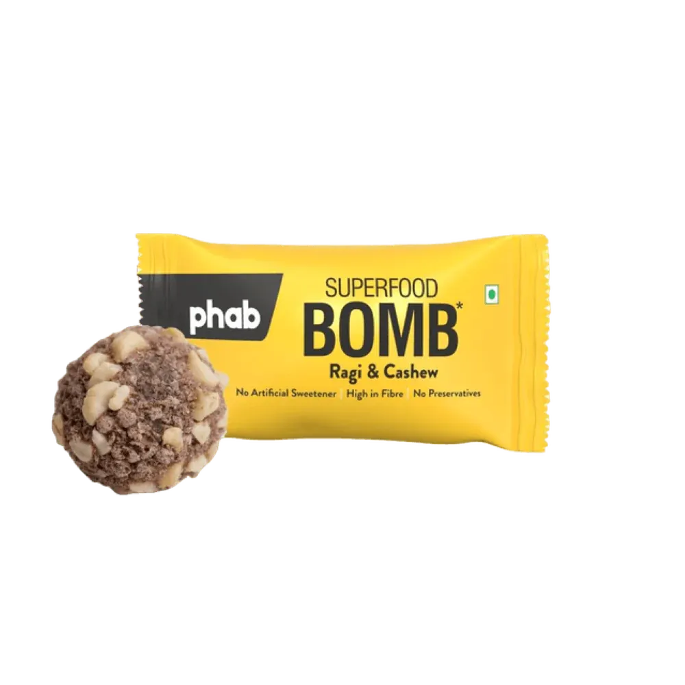 phab Superfood Bomb Ragi & Cashew Image