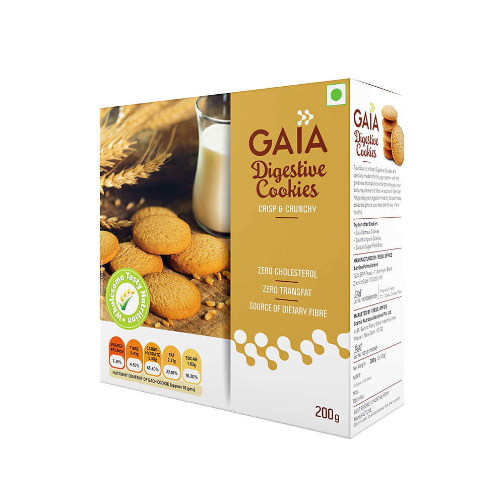 Gaia Digestive Cookies Image