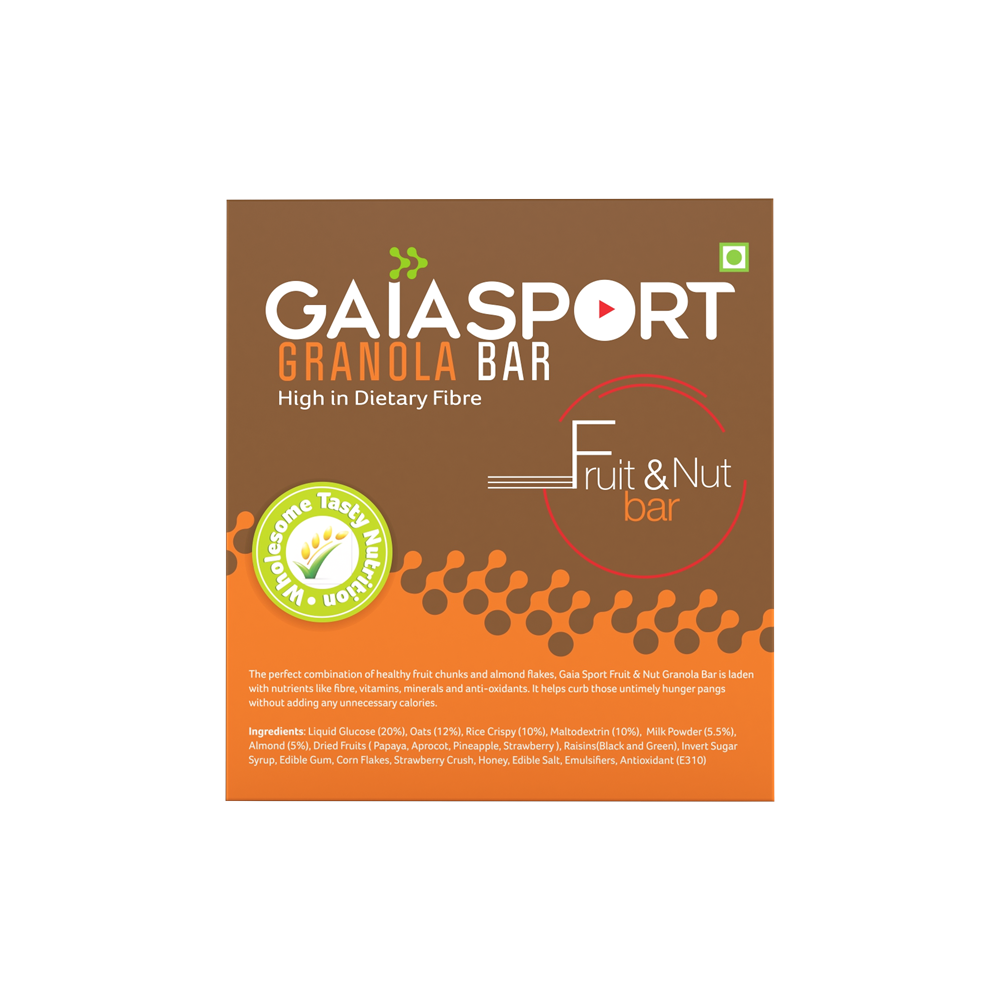 Gaia Sport Fruit & Nut Granola Bar  Image