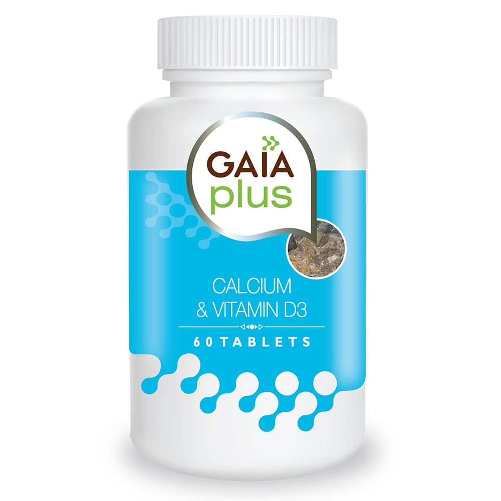 Gaia Plus Calcium with Vitamin D3 Tablets Image