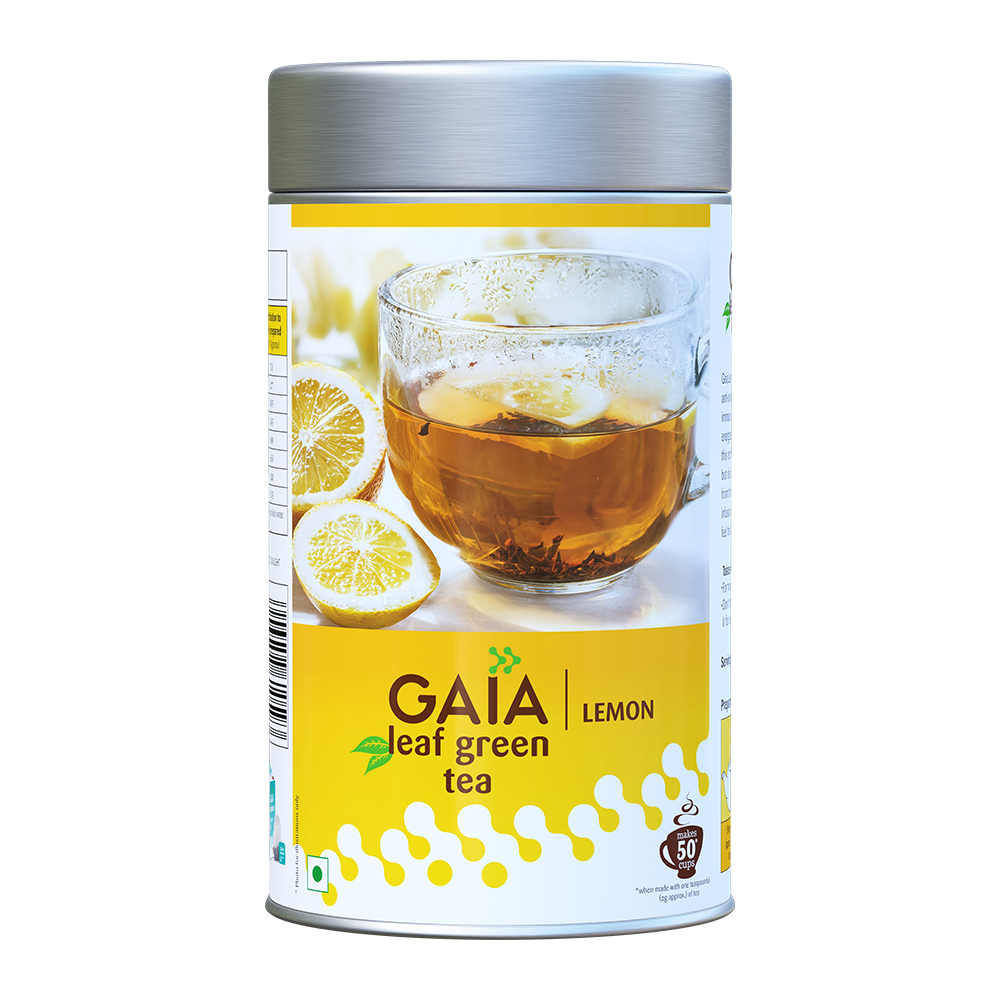 Gaia Leaf Green Tea – Lemon Image