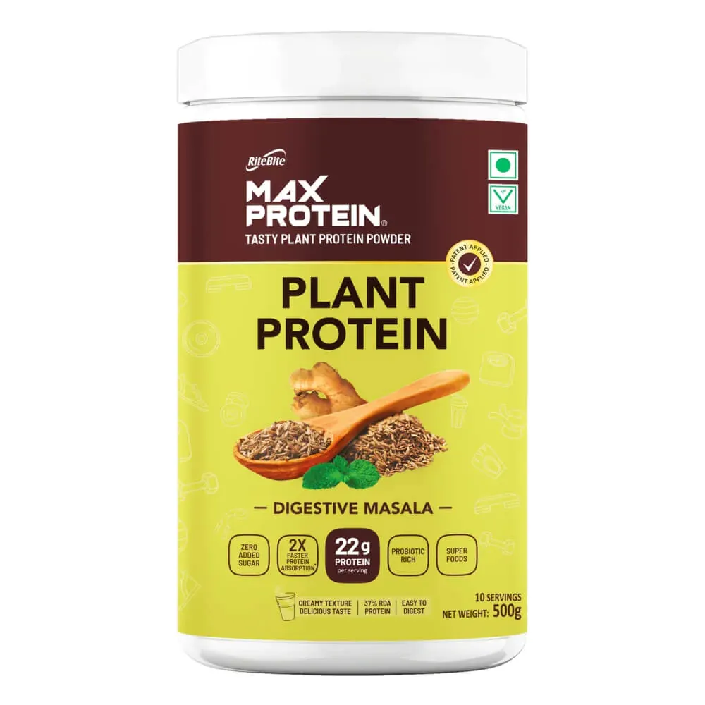 Max Protein Plant Protein Powder Digestive Masala Image